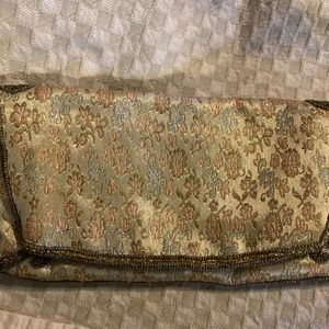 Gold Beaded Clutch